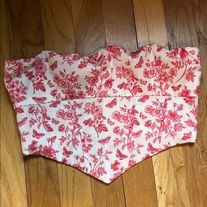 Princess Polly Floral Bustier